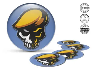 Domed label Premium Finish Drift Dome for Cars